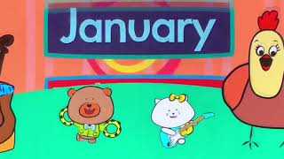 Months of the Year Song  Song for Kids  The Singing Walrus [upl. by Rotce]