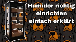 Zigarren Humidor richtig einrichten  Hygrometer kalibrieren [upl. by Patrica]