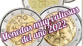 Monedas de 2 euros valiosas 2022 [upl. by Cicero]