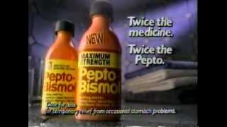 1989 PeptoBismol Commercial [upl. by Milburr]