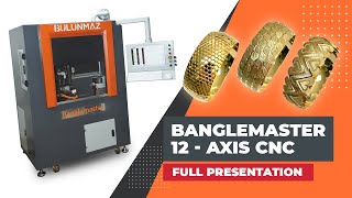 BANGLEMASTER JEWELRY CNC Full Presentation [upl. by Diantha579]