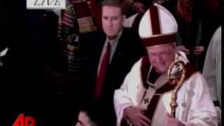 Raw Video Midnight Mass at St Patricks Cathedral [upl. by Annovy]