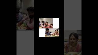 Ahaana with boyfriend vs ishanni with boyfriend in Diya krishna wedding [upl. by Eltsirhc]