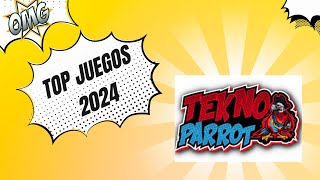 ¡¡¡ TOP JUEGOS 2024  teknoparrot [upl. by Zorana]