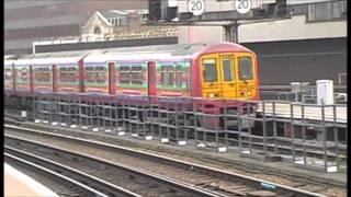 Trains at London Bridge  260311 [upl. by Etnod]