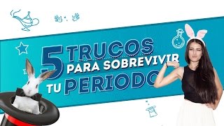 ¡5 trucos para sobrevivir tu periodo  Tampones ob® [upl. by Yelsa]