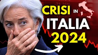 ITALIA in crisi entro il 2024 Cosa sta succedendo alla nostra economia [upl. by O'Shee]