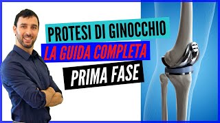 PROTESI GINOCCHIO la guida completa per esercizi e fisioterapia prima fase [upl. by Annazus]