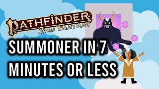 Pathfinder 2e Summoner in 7 Minutes or Less [upl. by Ennaehr]