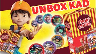 Unboxing Sekotak BoBoiBoy Choki Choki [upl. by Michelsen]