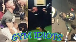 Gym Idiots  Squat Fails amp Mike Trouts Barbell Sprints [upl. by Efrem]