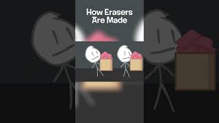 How Erasers Are Made tpot bfdi eraser factory education bfb [upl. by Saerdna783]