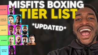 Misfits Boxing Tier List 2024 Updated [upl. by Oirottiv892]