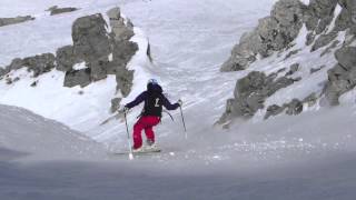 PISTEURS COULOIR VAL DISERE TIGNES  COULOIR DES PISTEURS  SNOWORKS SKI COURSES [upl. by Ydnim]