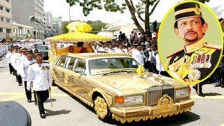 Sultan of Brunei Lifestyle and his 5000 Car Collection [upl. by Iniretake429]