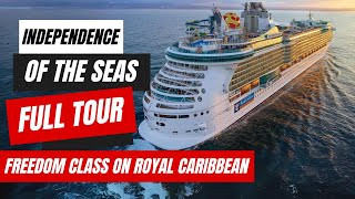 Independence of The Seas Full Tour 2024  Royal Caribbean Freedom Class Ship [upl. by Yeleek]