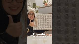 DIY KALENDER DARI TUTUP BOTOL PLASTIK BEKAS  hasilnya kereen bangeeet 🤩✨ tiranissya [upl. by Armillas]