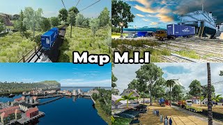 Most Extreme Map Mod of Indonesia MAP MII REBUILD  ETS2 130 to 139140 [upl. by Dyolf509]