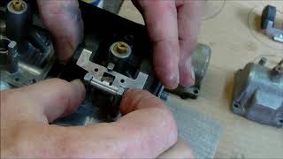 Suzuki GS 550 E carburettor float assembly rebuild tutorial part 2 [upl. by Akciret655]