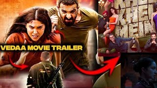 Vedaa Trailer Review  अब आएगा असली मजा  15 August 2024  vedaa johnabraham review [upl. by Stimson992]