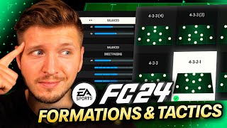 BEST FORMATIONS amp TACTICS IN EAFC 24  Complete META Guide [upl. by Dalt255]