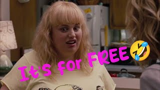 Rebel Wilson  Its For Free Bridesmaids Funny Scene [upl. by Floyd]