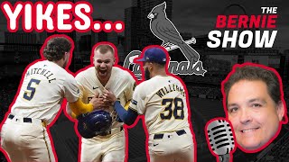 Bernie Miklasz Show Brewers embarrass Cardinals again [upl. by Esilehc]