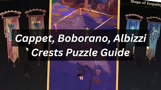 Cappet Boborano and Albizzi Crests Puzzle Guide  Genshin Impact Simulanka Event [upl. by Elaweda]