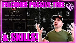 Last Epoch FALCONER REVEAL Skills amp Passive Tree BUCKLE UP [upl. by Karlene306]