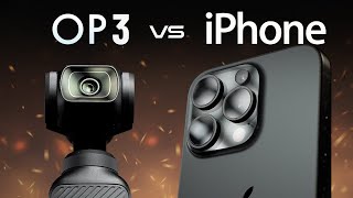 Osmo Pocket 3 vs iPhone 15 pro  Which Camera is Right For You [upl. by Merideth]