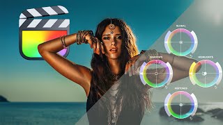 CINEMATIC Color Grading in Final Cut Pro X for BEGINNERS [upl. by Olaznog]