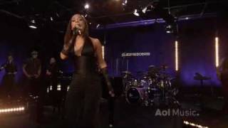 Alicia Keys  No One LIVE  AOL Sessions [upl. by Ecniv]