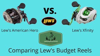 Lew’s American Hero vs Xfinity LEWS Fishing REELS the REEL Tea [upl. by Ardnosac272]