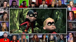 Dash amp Violet Vs Syndrome’s Guards  The Incredibles Reaction Mashup [upl. by Nattirb]