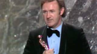 Gene Hackman Wins Best Actor 1972 Oscars [upl. by Akimehs315]