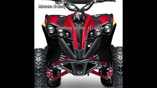 MotoTec EBully 36v 1000w ATV Red [upl. by Anilecram476]