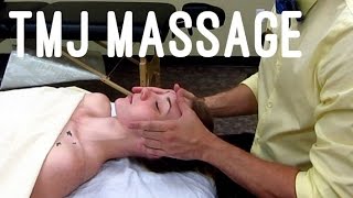 Massage Tutorial MFR for TMJ pain 2013 version [upl. by Blondie225]