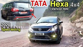 Tata hexa 2021 safari edition BS6spied test in indiaLaunching soon [upl. by Aihsile465]