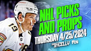 FREE NHL Picks Today  NHL Predictions  NHL Props  NHL Stanley Cup Playoffs  NHL Picks 42524 [upl. by Atiuqehs]