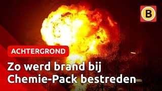 Reconstructie brand ChemiePack Moerdijk  Omroep Brabant [upl. by Player]