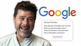 Mauricio Pochettino Answers the Webs Most Searched Questions About Him  Autocomplete Challenge [upl. by Oigufer476]