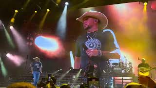 Jason Aldean brings out Morgan Wallen  Nashville Tennessee  10142022 [upl. by Jyoti528]