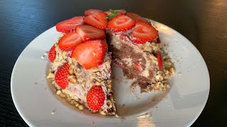 Delicious NOBAKE Cake In Less Than 15 MINUTES  BelVita Recipe  Торт Без Выпечки за 15 минут [upl. by Garges]