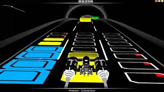 Audiosurf  Pendulum  Comprachicos Eraser Elite 458K [upl. by Yelsehc153]