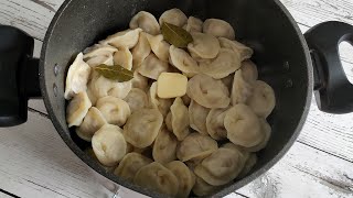 Pelmeni ❗ Meat dumplings ❗ Food for real men [upl. by Vilberg82]