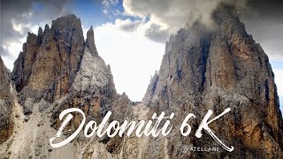 Dolomiti Dolomites  The Epic Italian Dolomites Captured By Drone [upl. by Rilda]