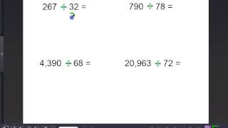 Estimating TwoDigit Divisors [upl. by Arianie712]