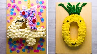 Countdown with Cakes Easy Cutting Hacks for Cool Number Cakes  Cake Design Hacks by So Yummy [upl. by Anoj92]