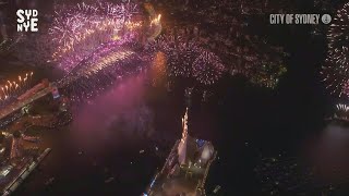 Australia enters 2024 with fireworks over Sydney Harbour  AFP [upl. by Oijres]