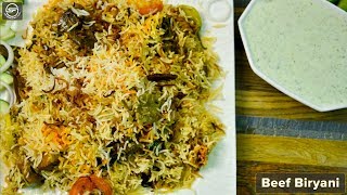 Beef Biryani Recipe By lip Smacking Food [upl. by Cherri]